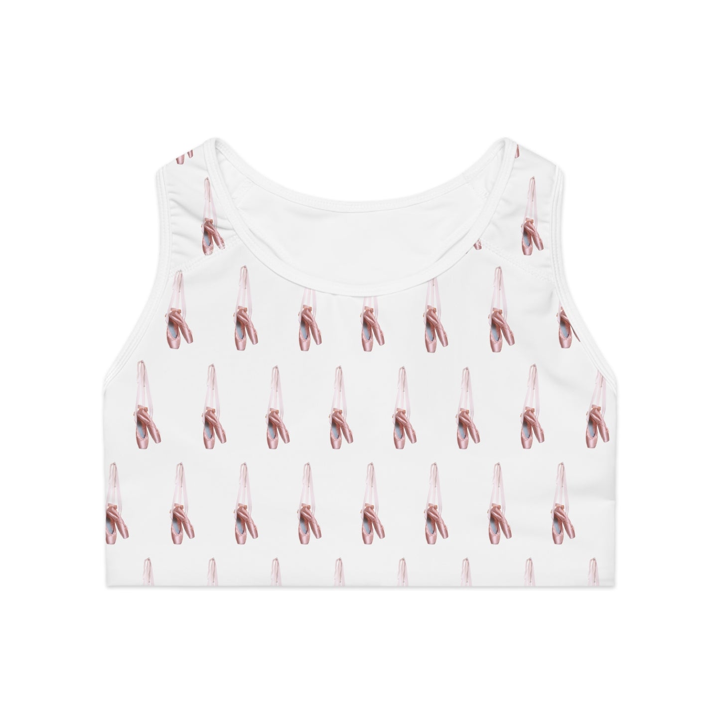 Ballet Shoes Sports Bra
