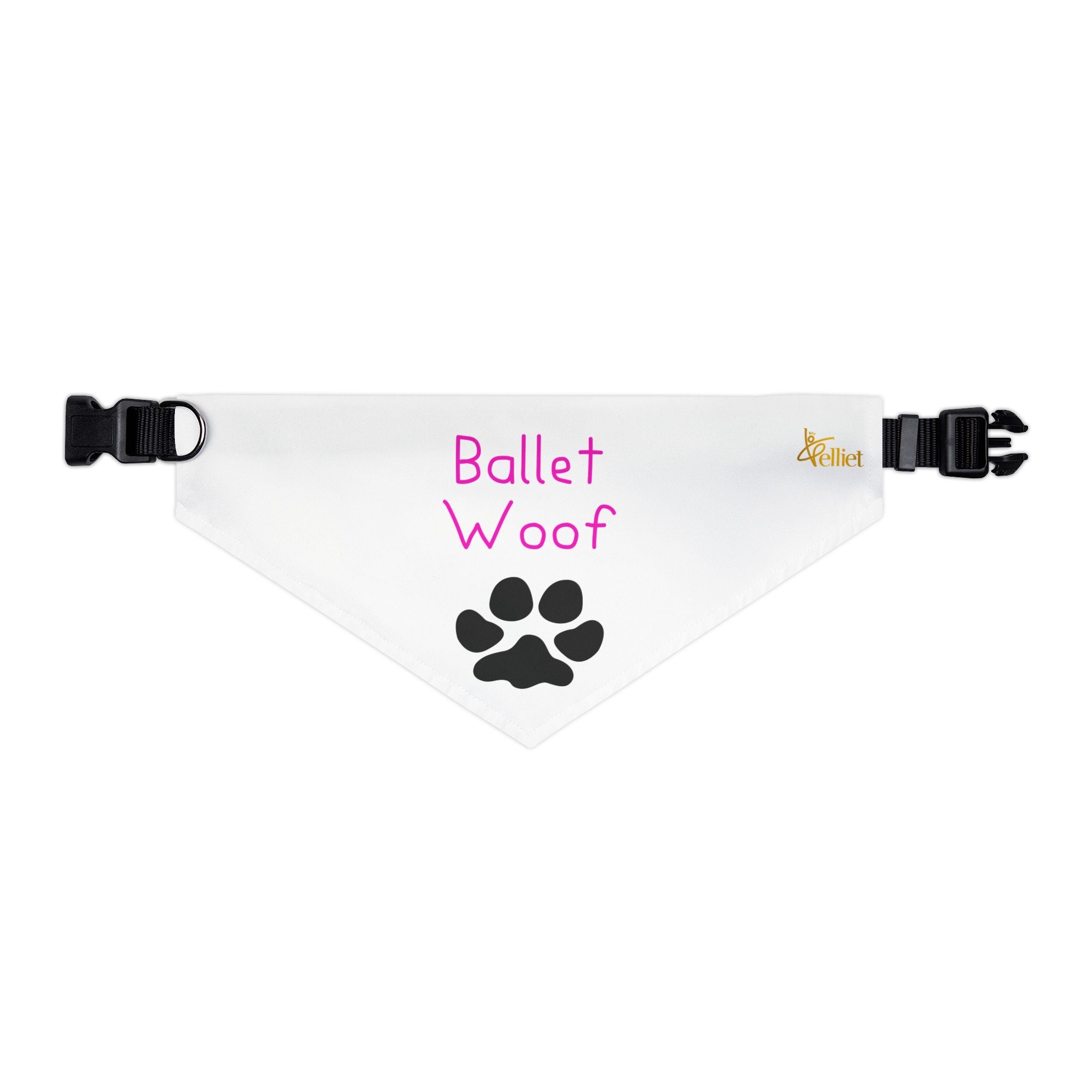 Collar de bandana de pata de ballet