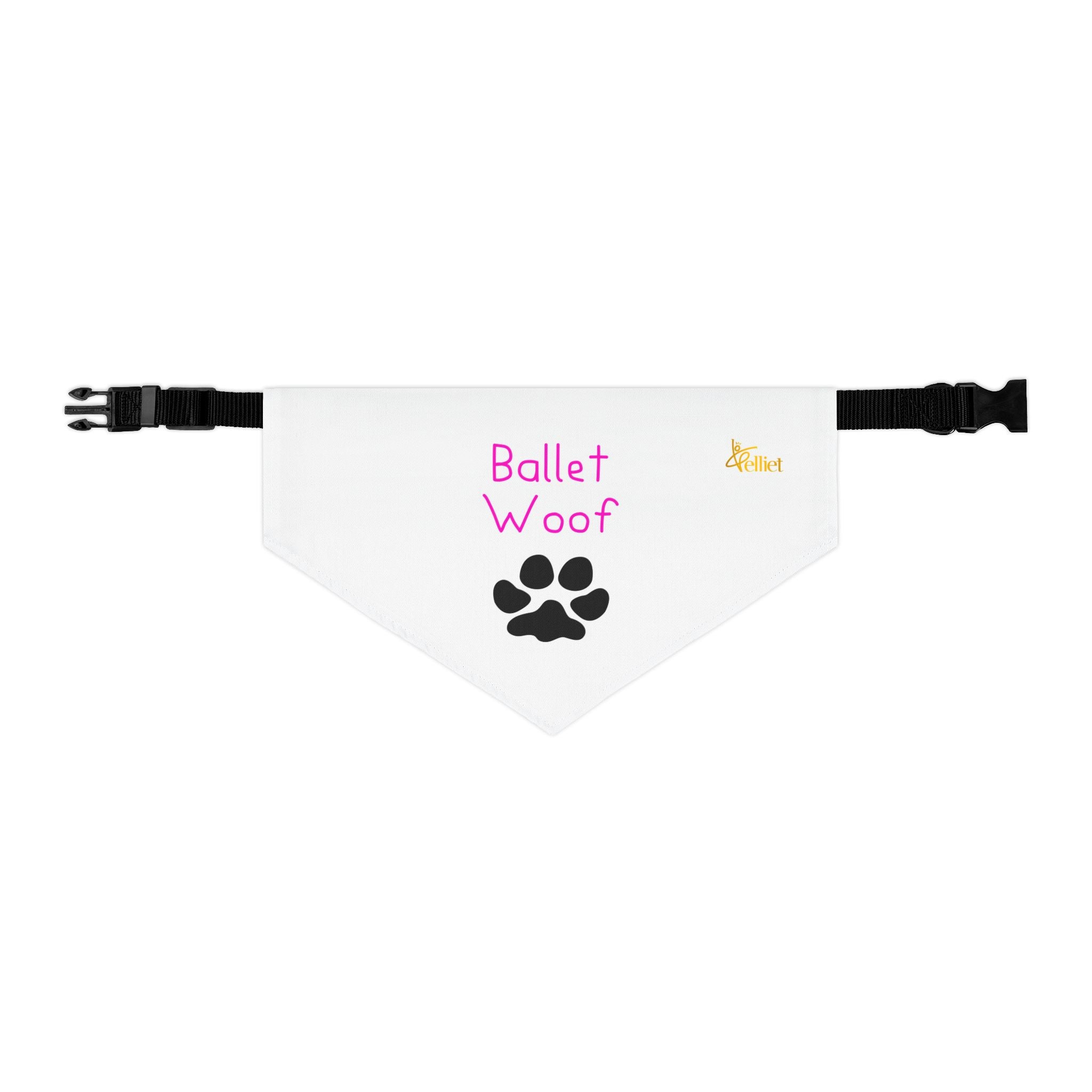 Collar de bandana de pata de ballet