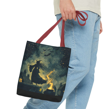 Starry Witchcraft Cauldron - Tote Bag