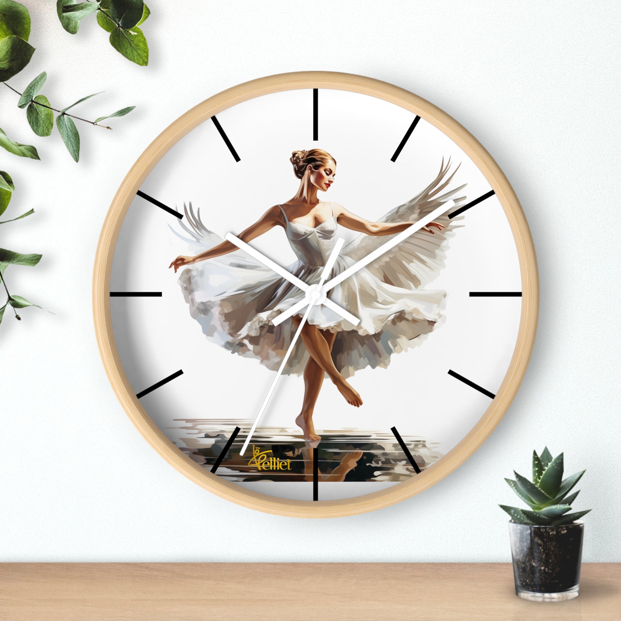 Petit Attitude Ballerina Wall Clock