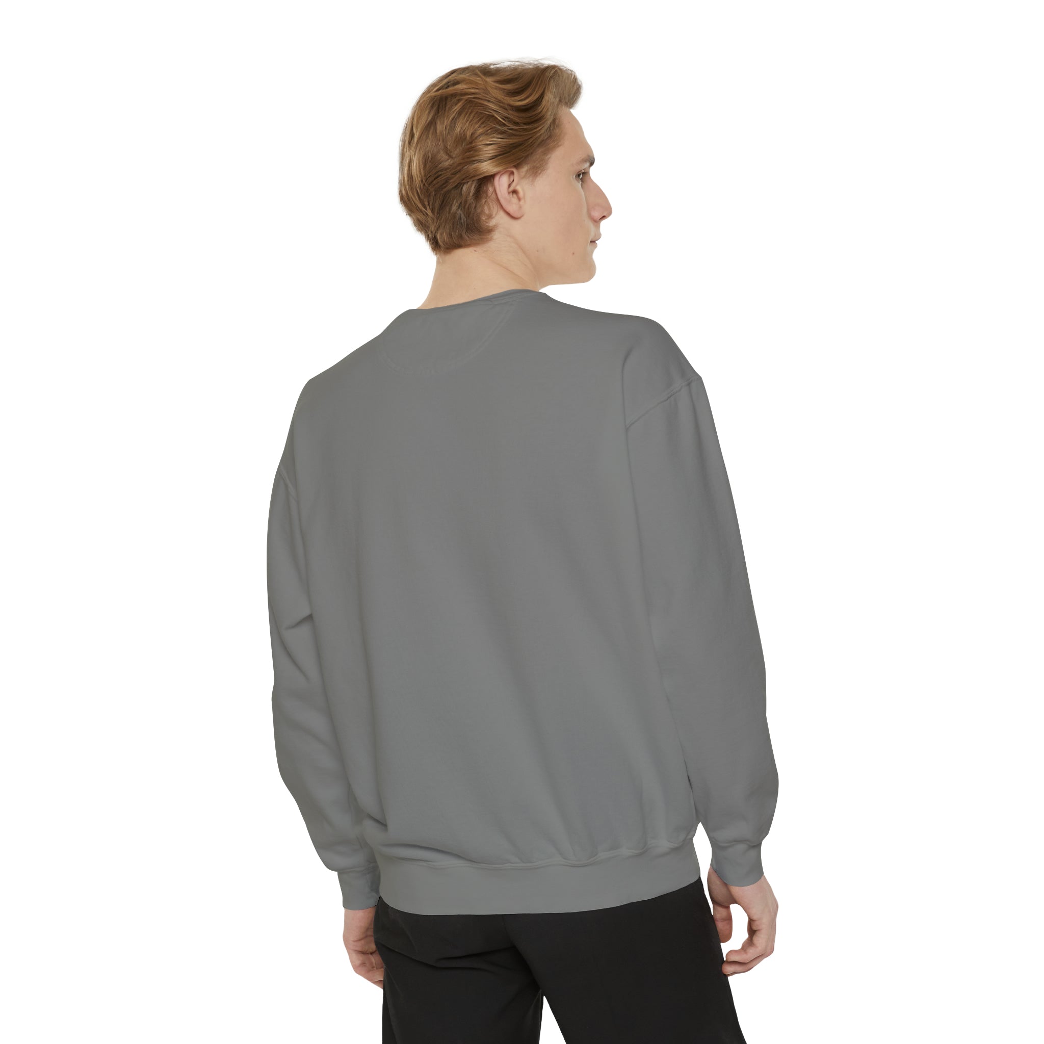 Sudadera unisex teñida en prenda
