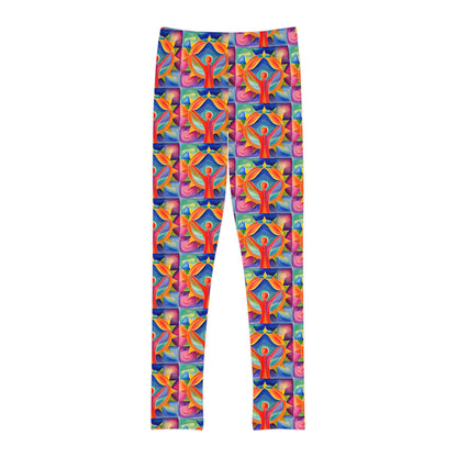 Sunrise Youth Full-Length Leggings (AOP)