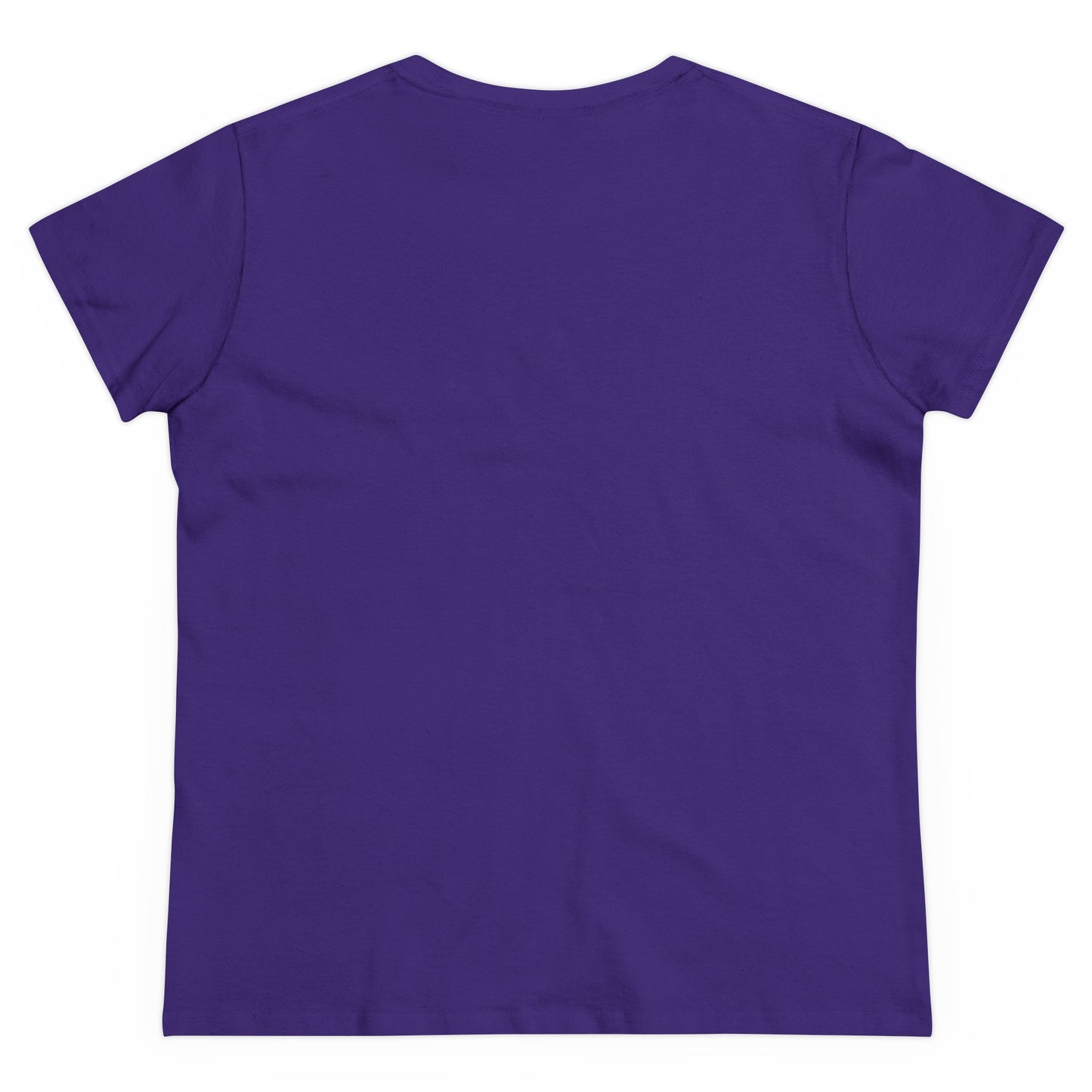 Camiseta de algodón de peso medio para mujer