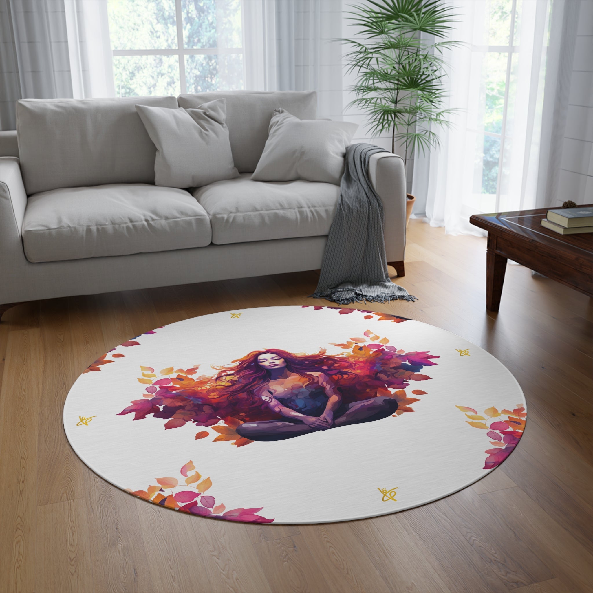Meditation Round Rug