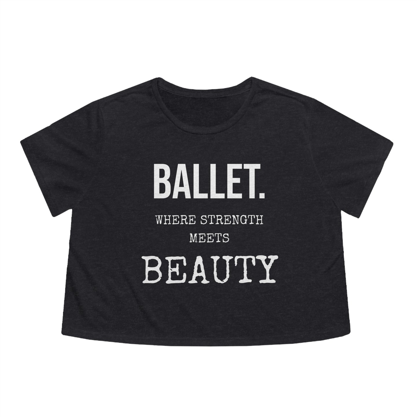 Ballet Beauty Women's Flowy Cropped Tee