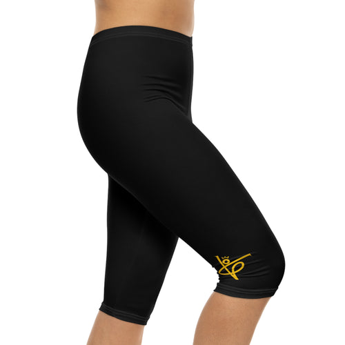 Black Women’s Capri Leggings