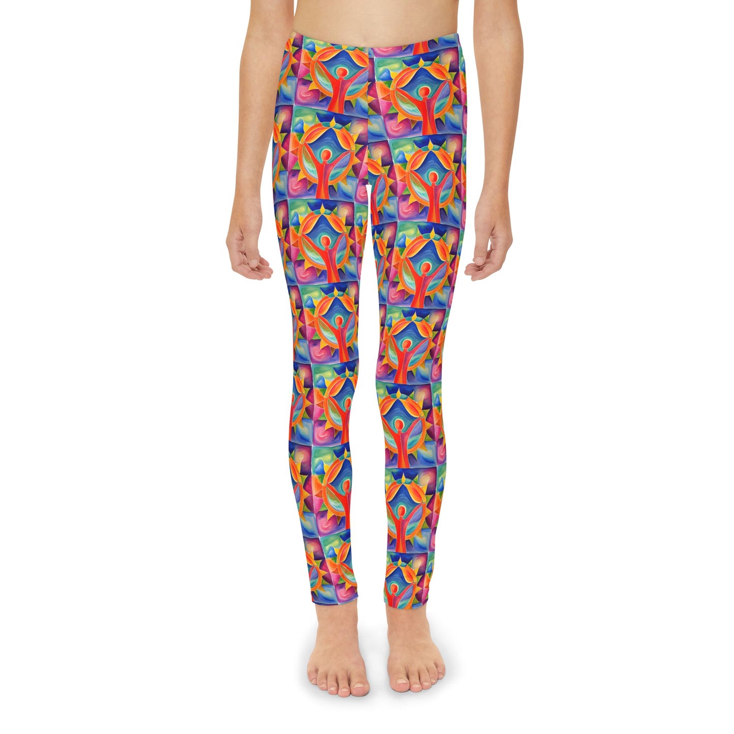 Sunrise Youth Full-Length Leggings (AOP)