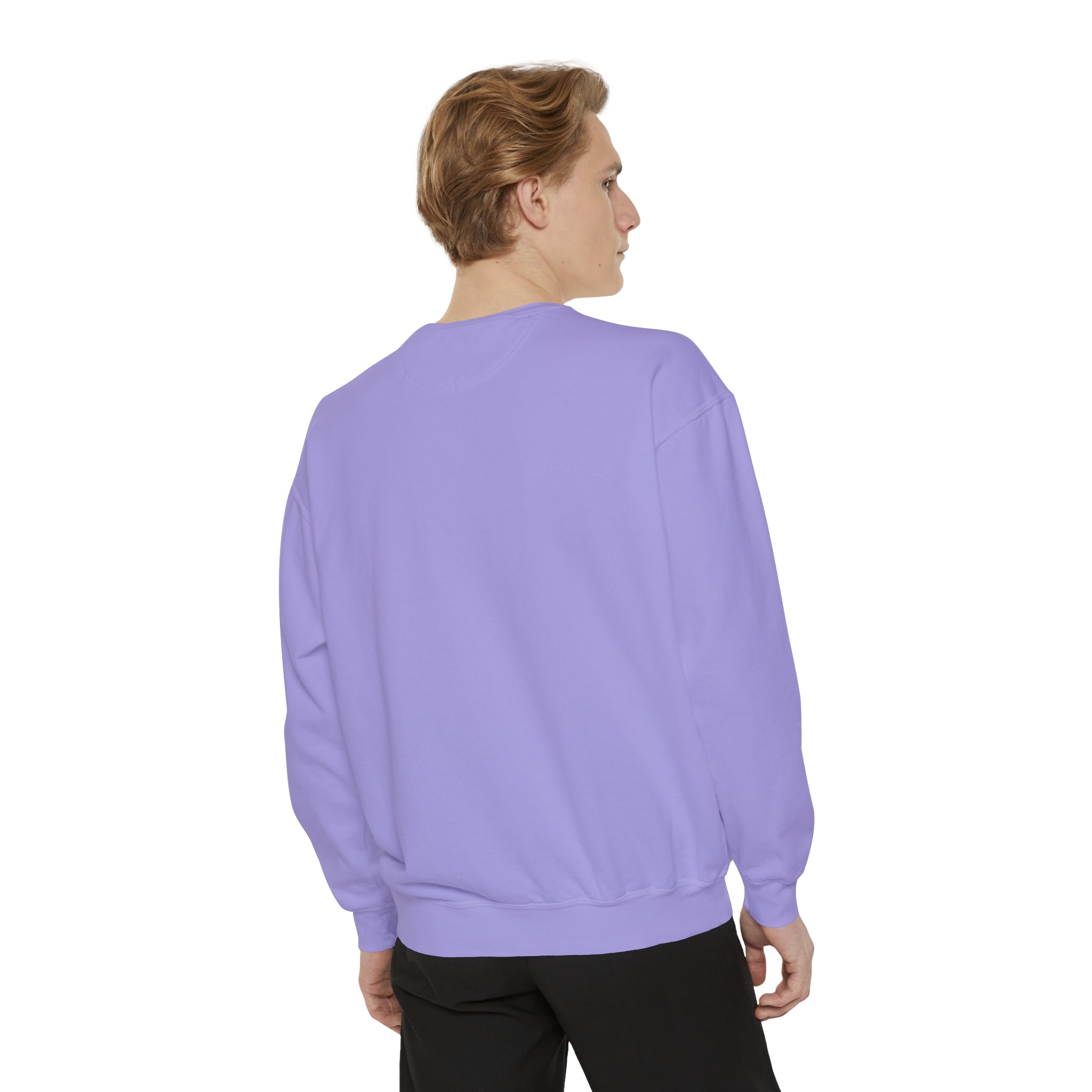 Sudadera unisex teñida en prenda