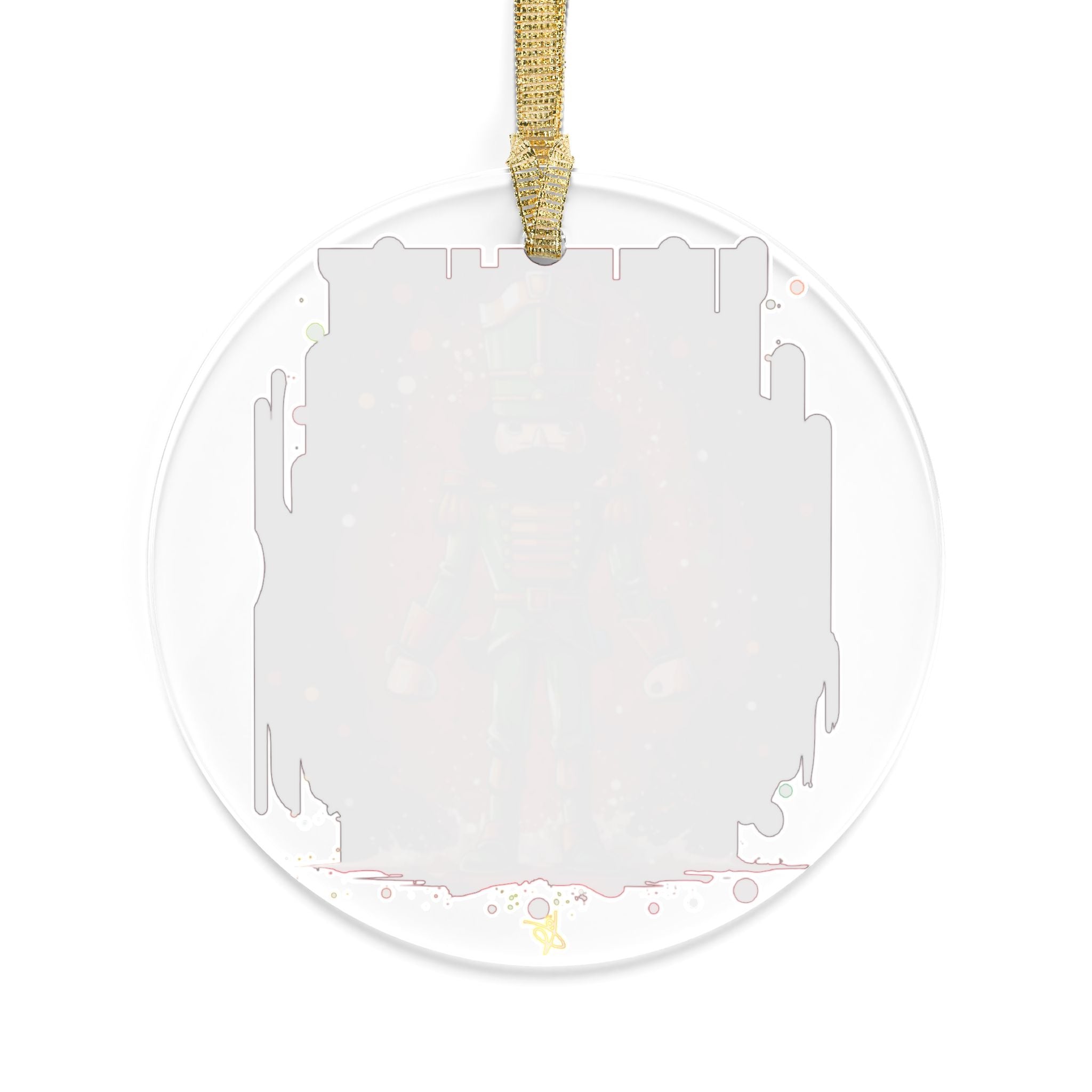 Nutcracker Black Hair Acrylic Ornament / Bundle