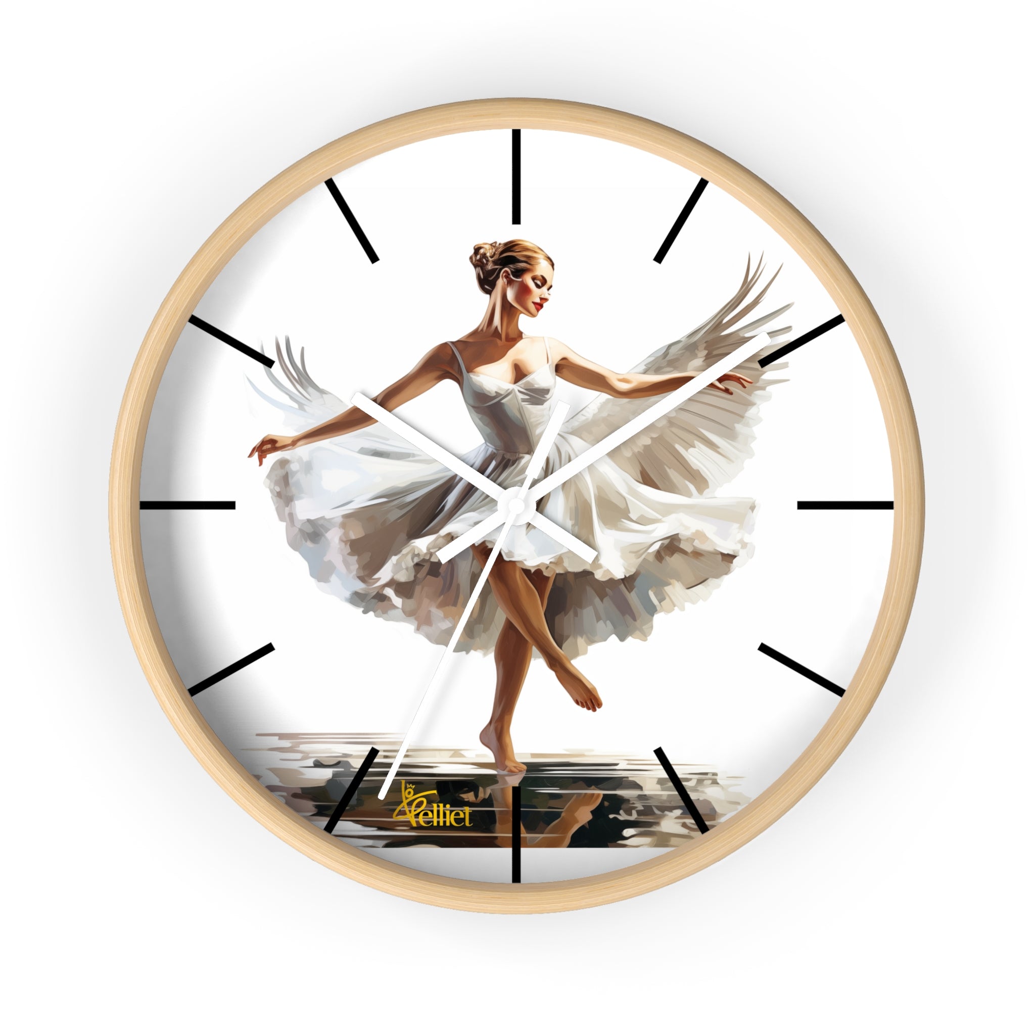 Petit Attitude Ballerina Wall Clock