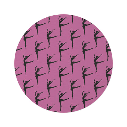 Attitude Efface Ballerina Rug - Round Rug