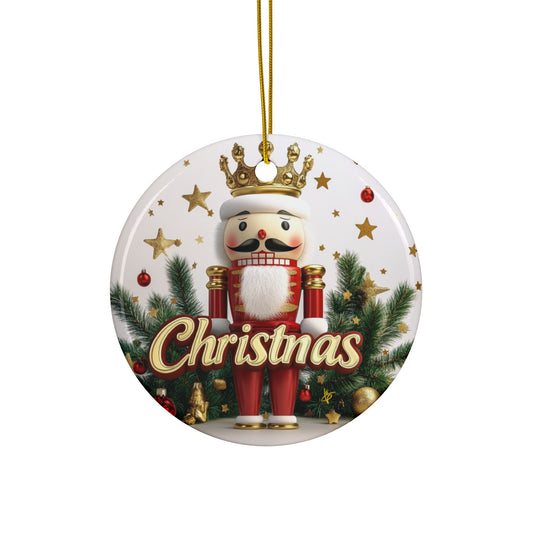 Christmas Ceramic Ornament, 3 Different Shapes