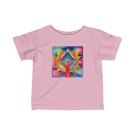 Camiseta de punto fino para bebé Sunrise