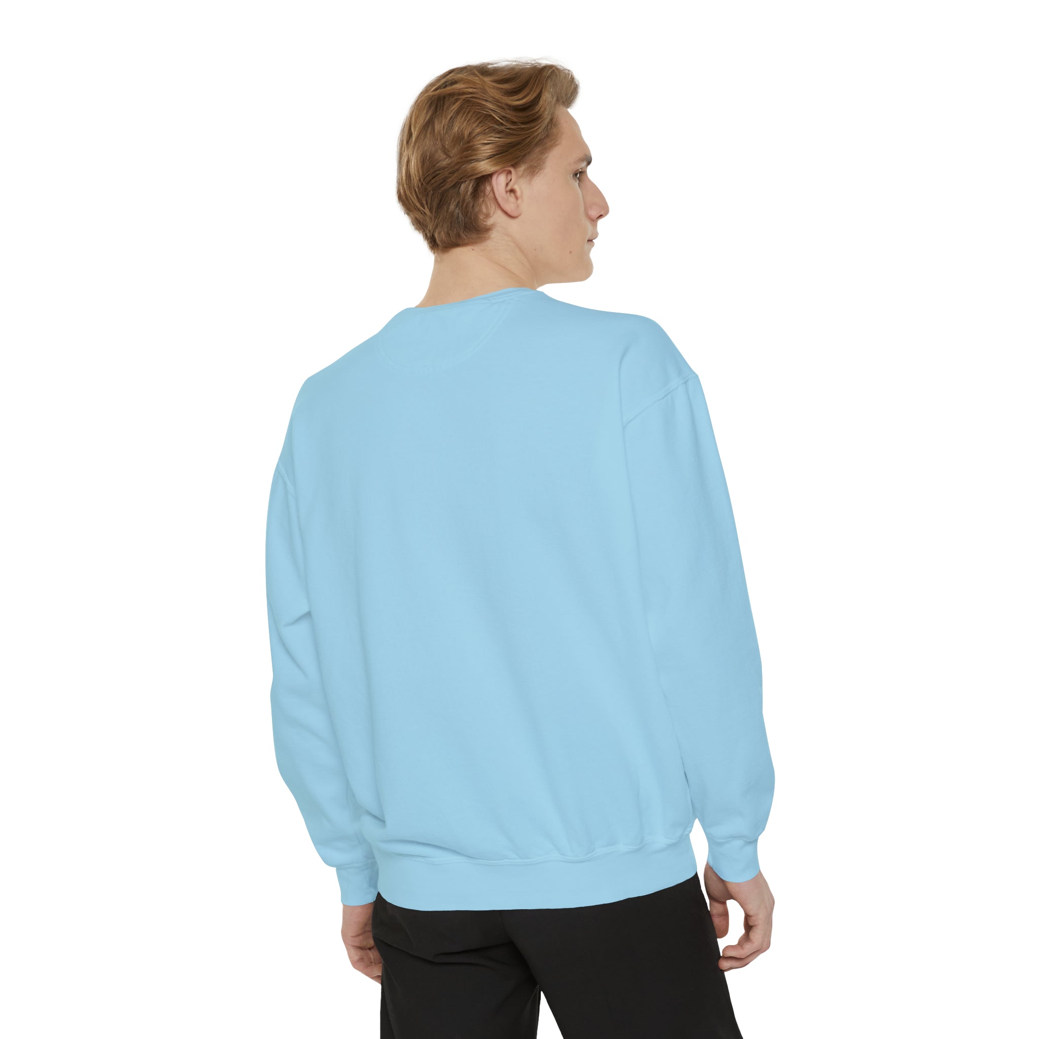 Sudadera unisex teñida en prenda