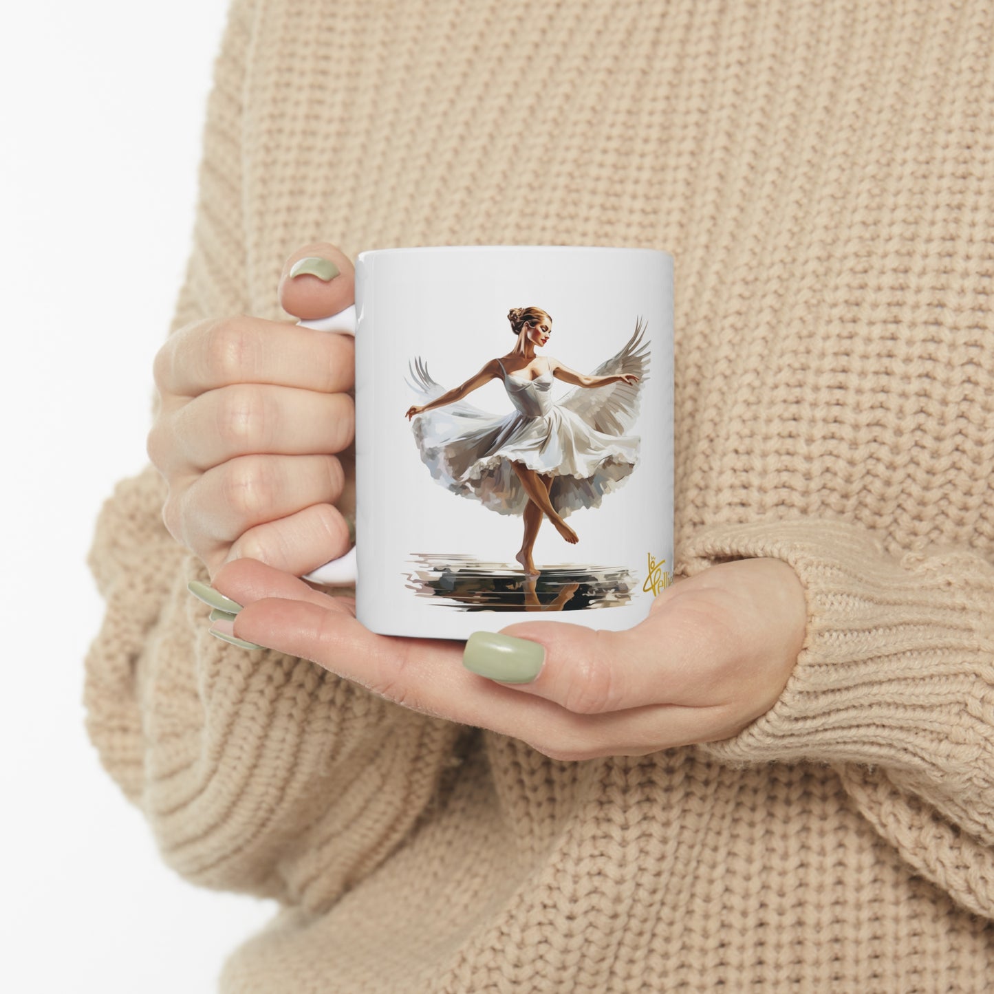 Petit Attitude Ballerina Ceramic Mug