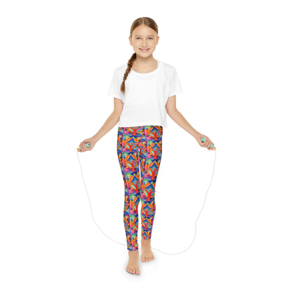 Sunrise Youth Full-Length Leggings (AOP)