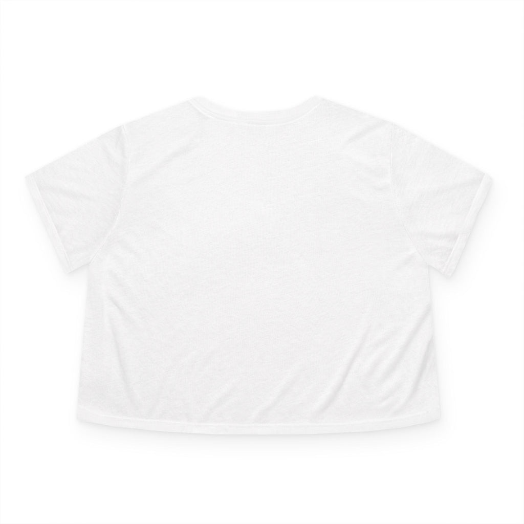 Camiseta corta fluida para mujer