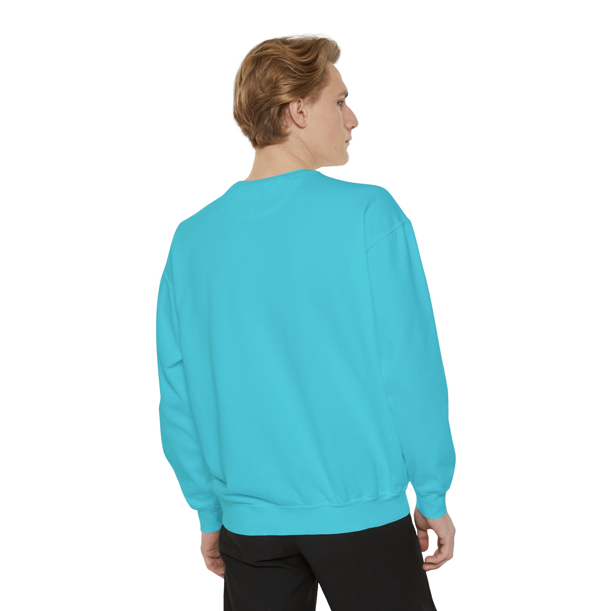 Sudadera unisex teñida en prenda