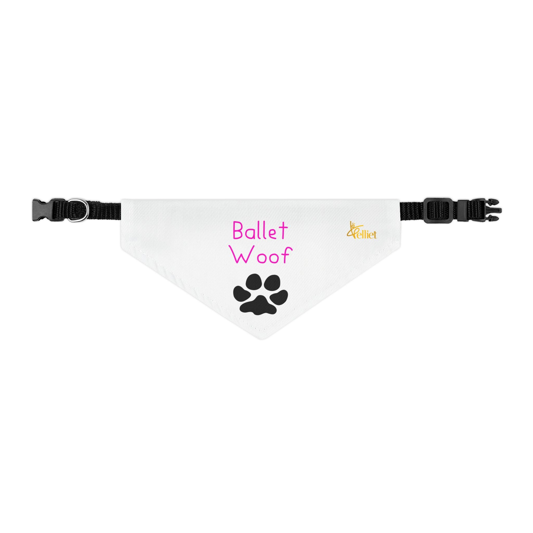 Collar de bandana de pata de ballet