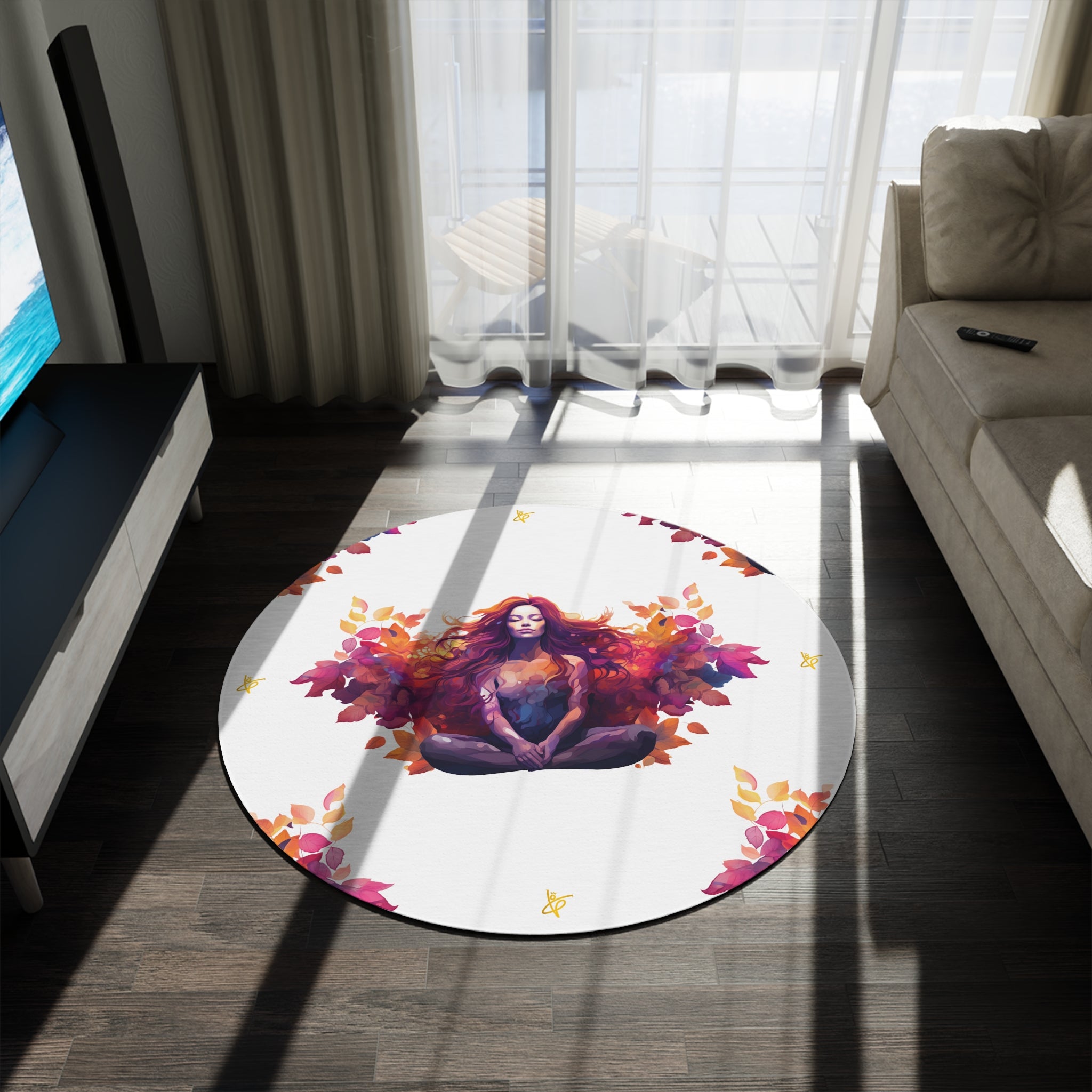 Meditation Round Rug