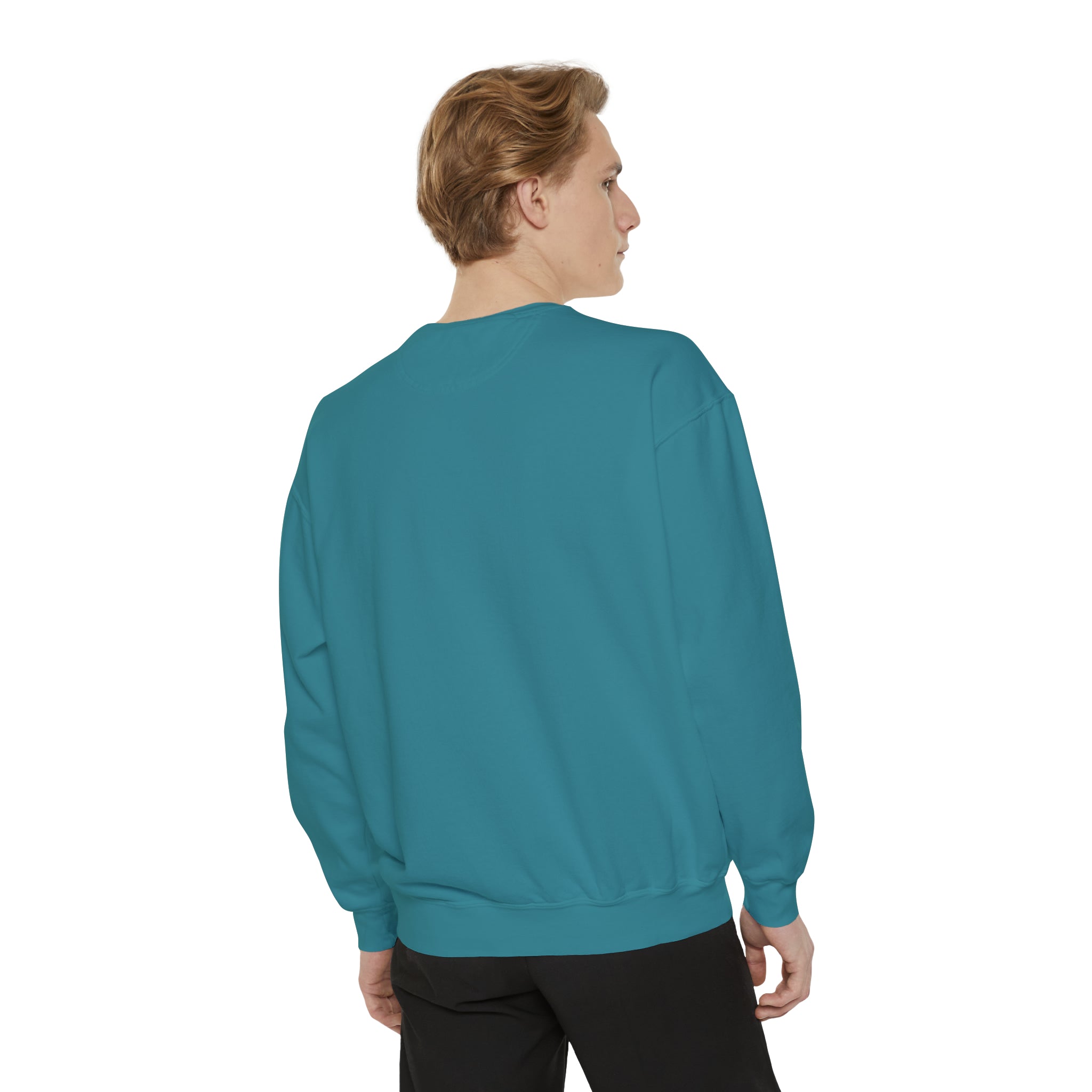 Sudadera unisex teñida en prenda