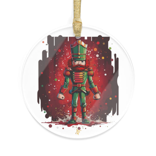 Nutcracker Red Hair Acrylic Ornament / Bundle