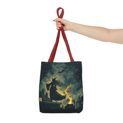 Starry Witchcraft Cauldron - Tote Bag